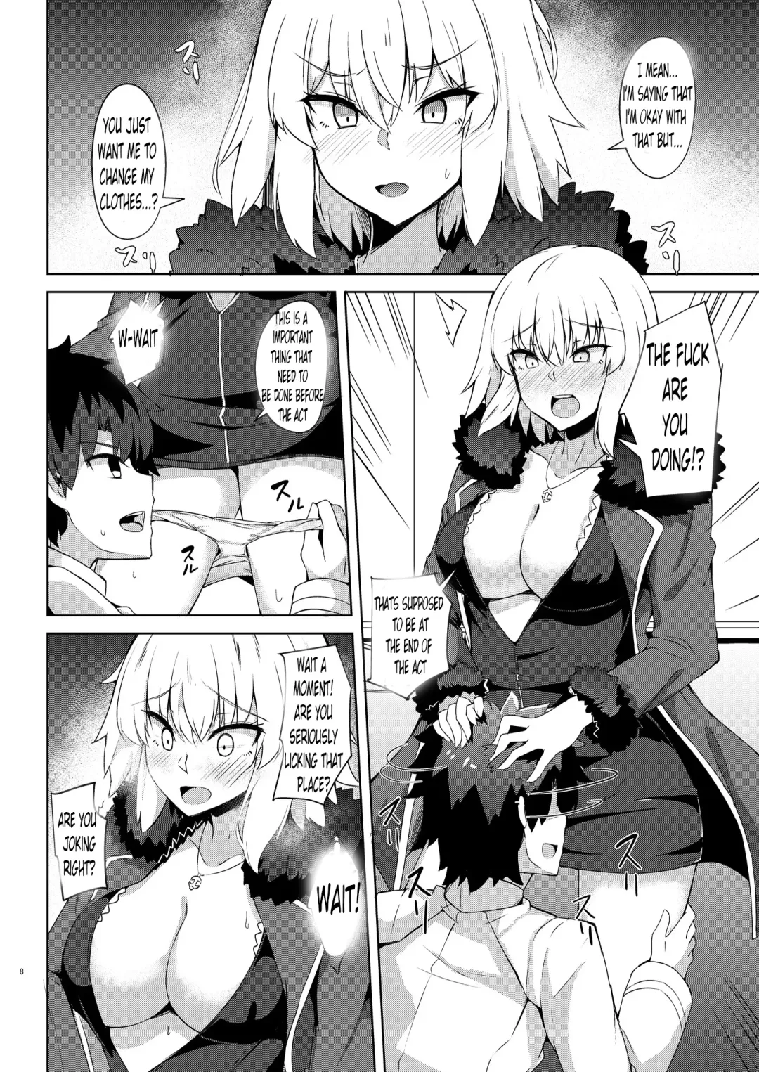 [Kazamitiu] Seijo-sama ni Shitto Shichau Alter-chan Fhentai - Page 8