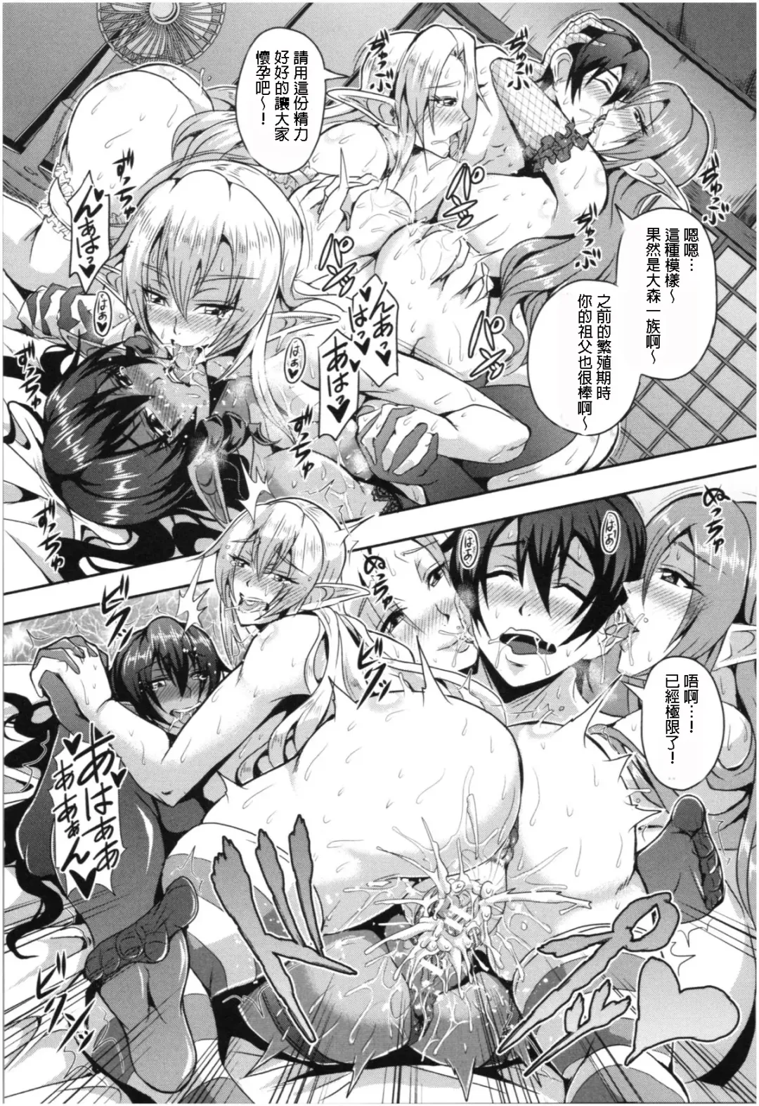 [Mifune Seijirou] Elf Harem no Mori to Kozukuri Keiyaku | 妖精后宮生子契約 Fhentai - Page 28