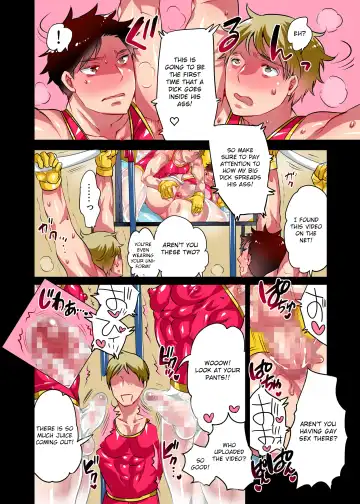 [Inochi Wazuka] Homo Ochi Gakuen Taisou-bu/Suiei-bu Fhentai - Page 27