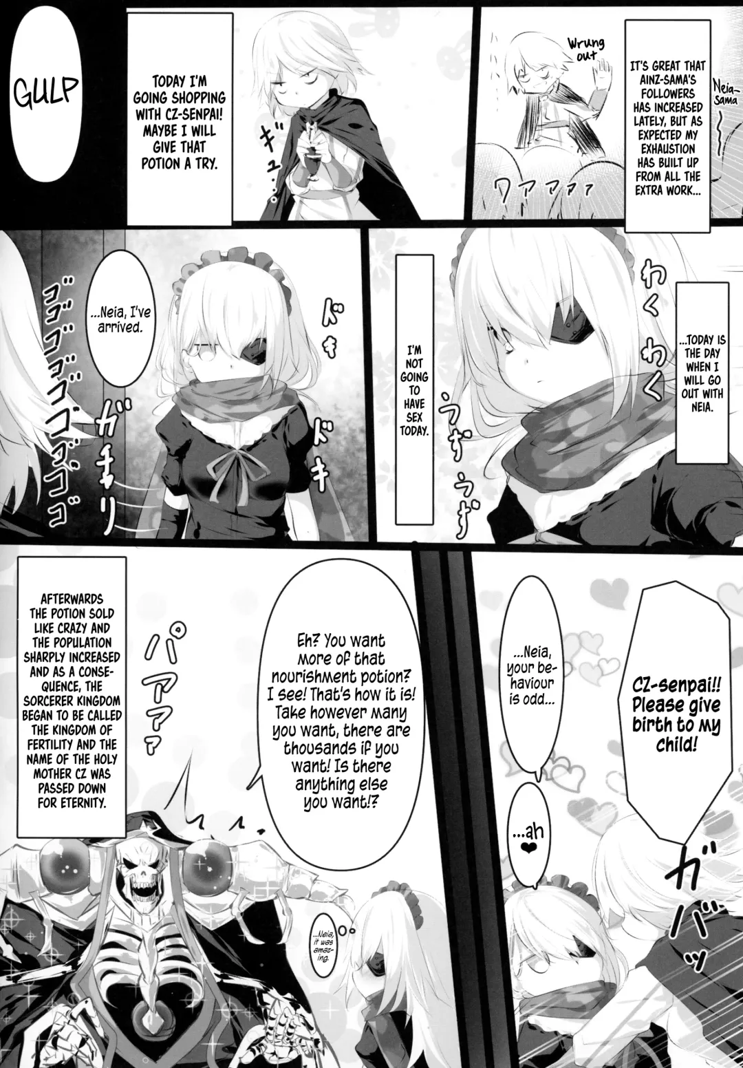 [T-10 - Tousen] Otona no Nazarick | Adult Nazarick Fhentai - Page 35