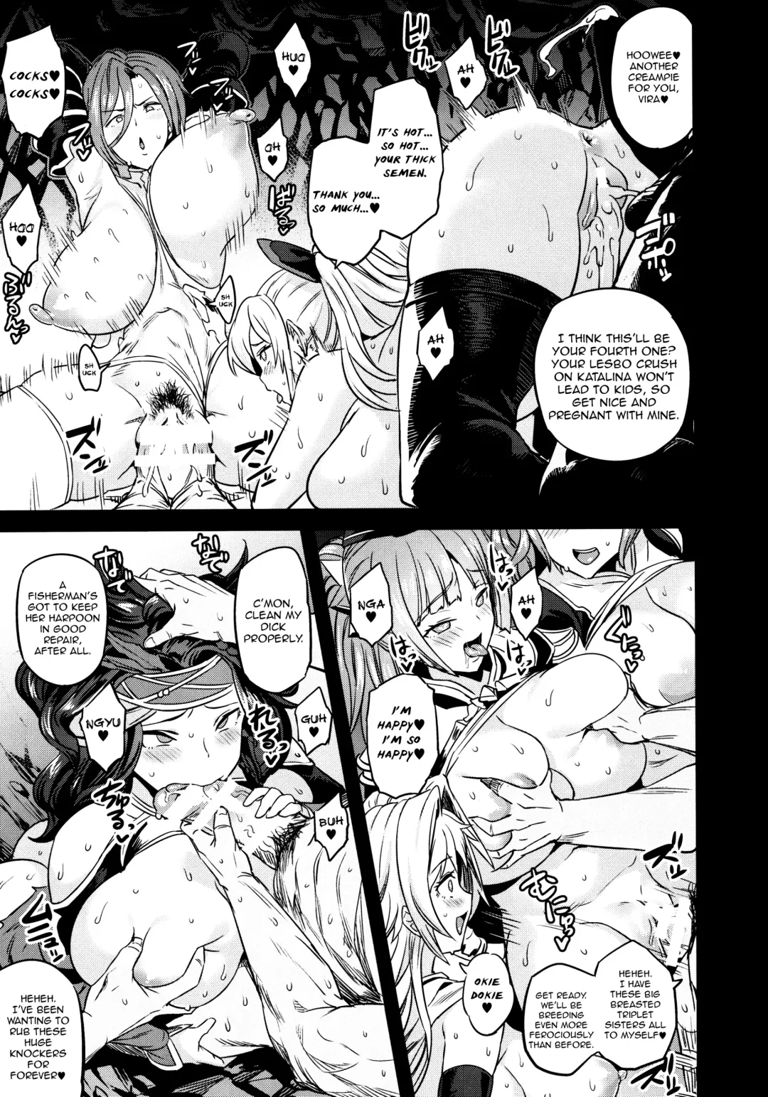 [Obui] Saimin Mesubuta Kikuudan | Pig Sow Crew Hypnosis Fhentai - Page 26