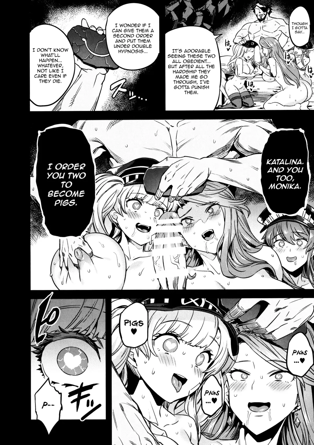 [Obui] Saimin Mesubuta Kikuudan | Pig Sow Crew Hypnosis Fhentai - Page 27