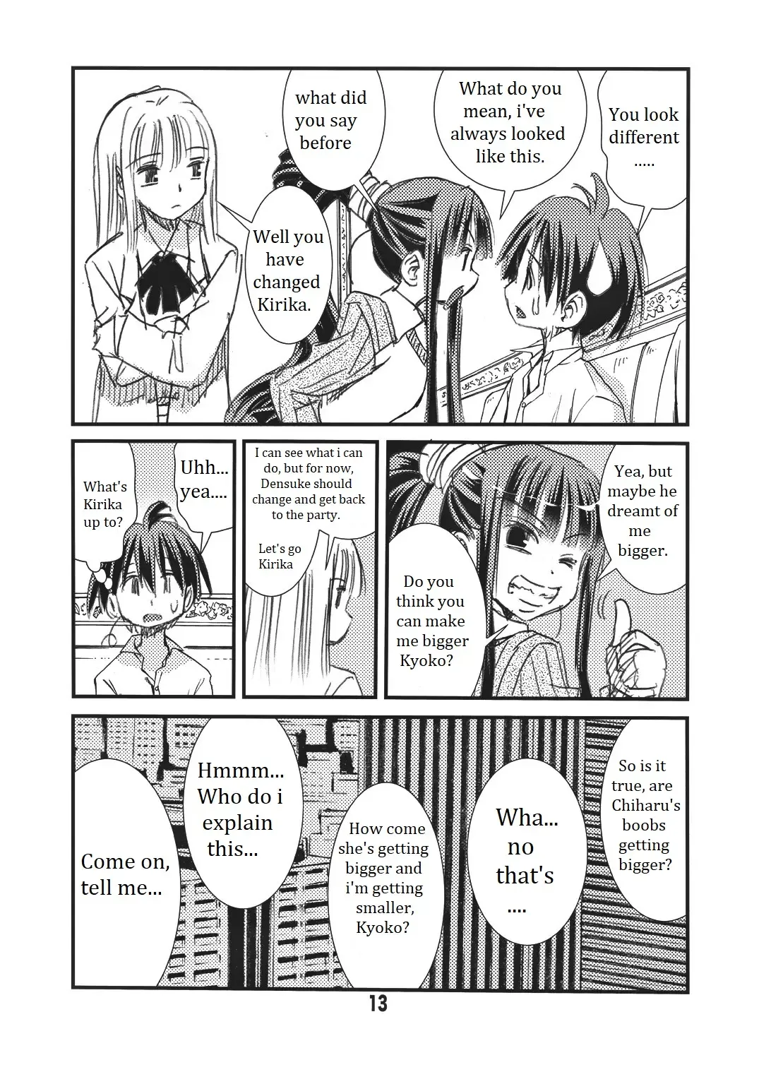 [Matsuyama Seiji] Otona no Eiken Kirika ~Chibukuro yori Ai o Komete~ | Eiken Adult Kirika ~With Love From the Milk Bags~ Fhentai - Page 13