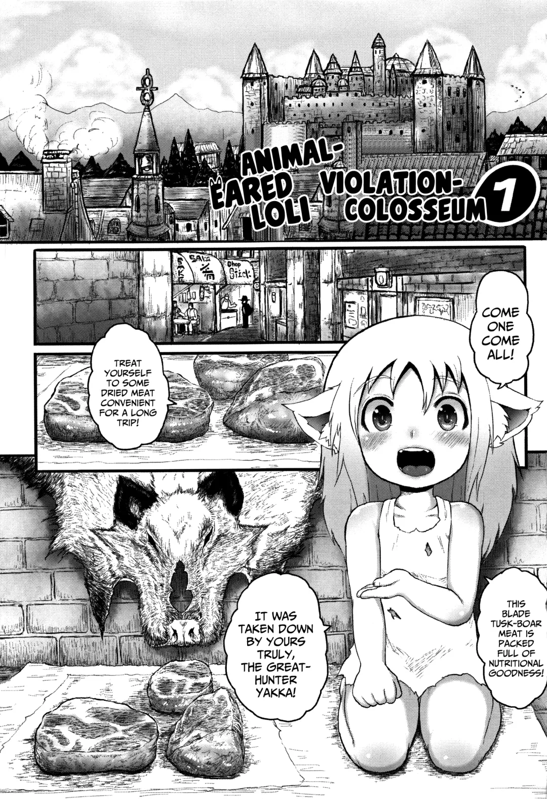 [Taikou] Mimi Loli Oka-Shiamu | Animal-Eared Loli Violation-Colosseum Fhentai - Page 9