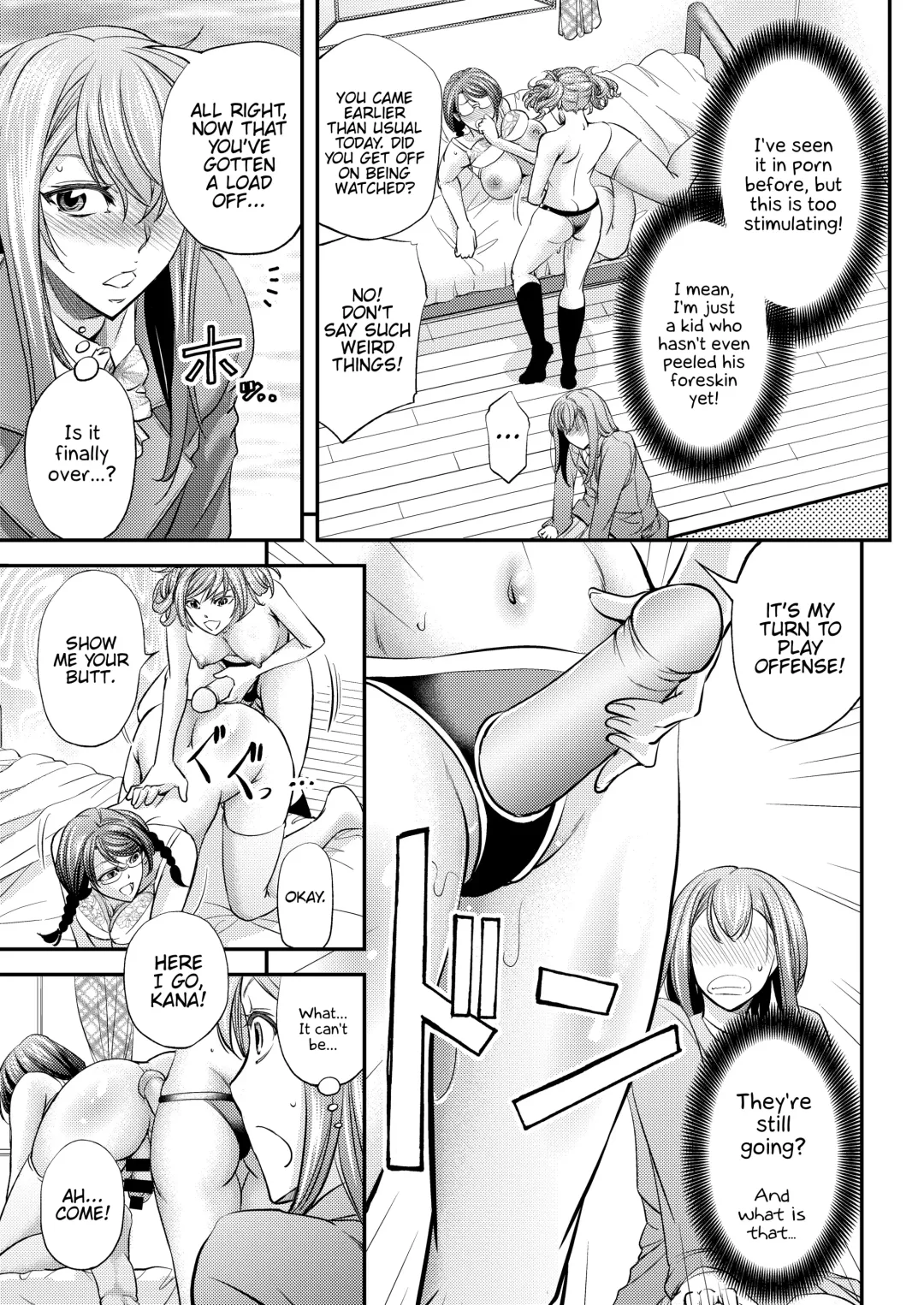 [Kikuichi Monji] Mesu Ochi Sao Renketsu ~Nee-chan-tachi ni Moteasobareta Boku~ Fhentai - Page 8