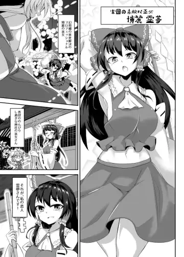 [Pandain] Futanari Reimu-san to Koibito Ecchi Shima-su Fhentai - Page 2