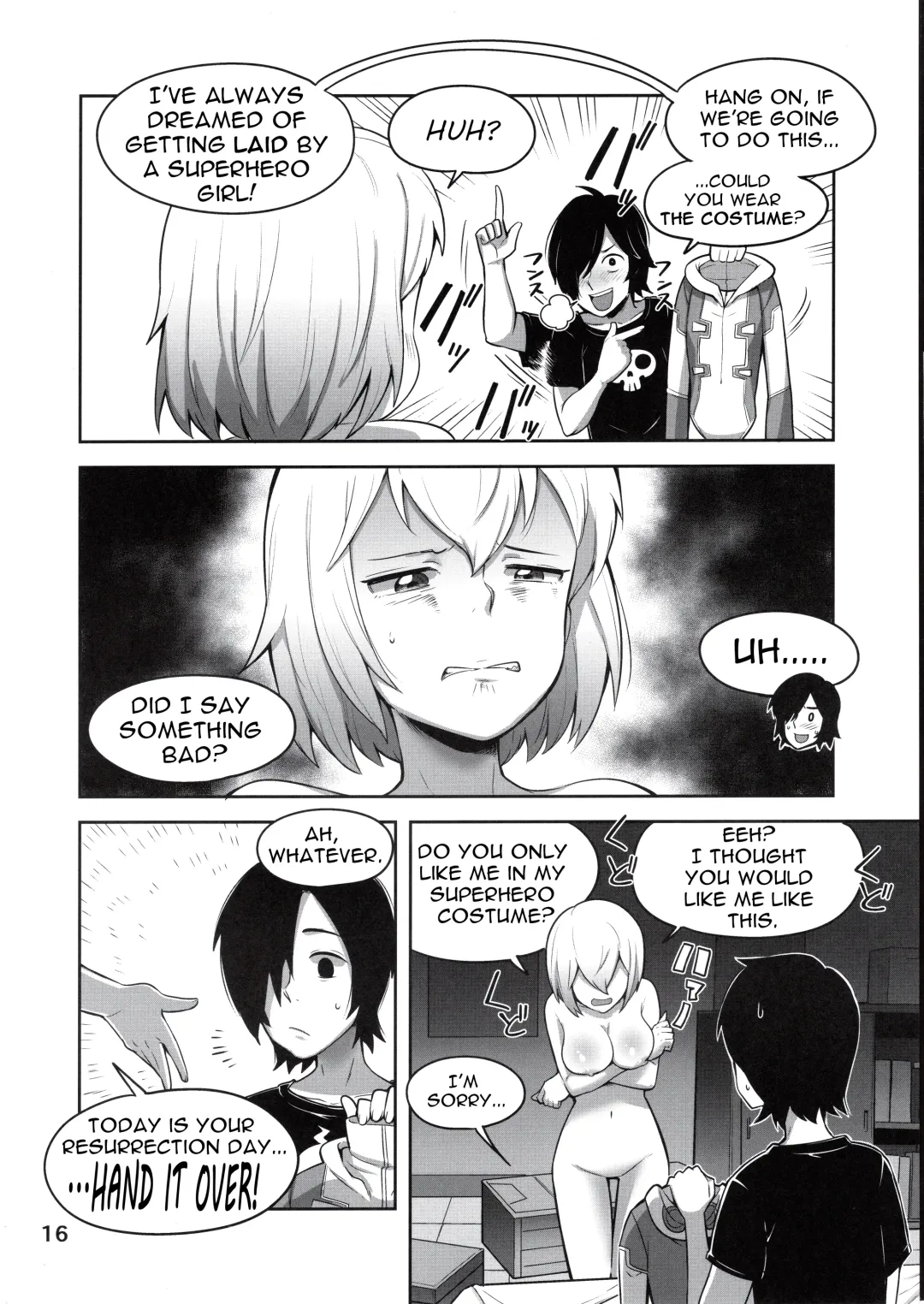 [Bowieknife] Gwenpool (Watashi tachi Icya-Love Shimashita) | Gwenpool Fhentai - Page 16