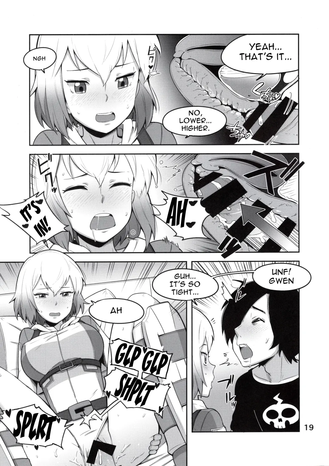 [Bowieknife] Gwenpool (Watashi tachi Icya-Love Shimashita) | Gwenpool Fhentai - Page 19