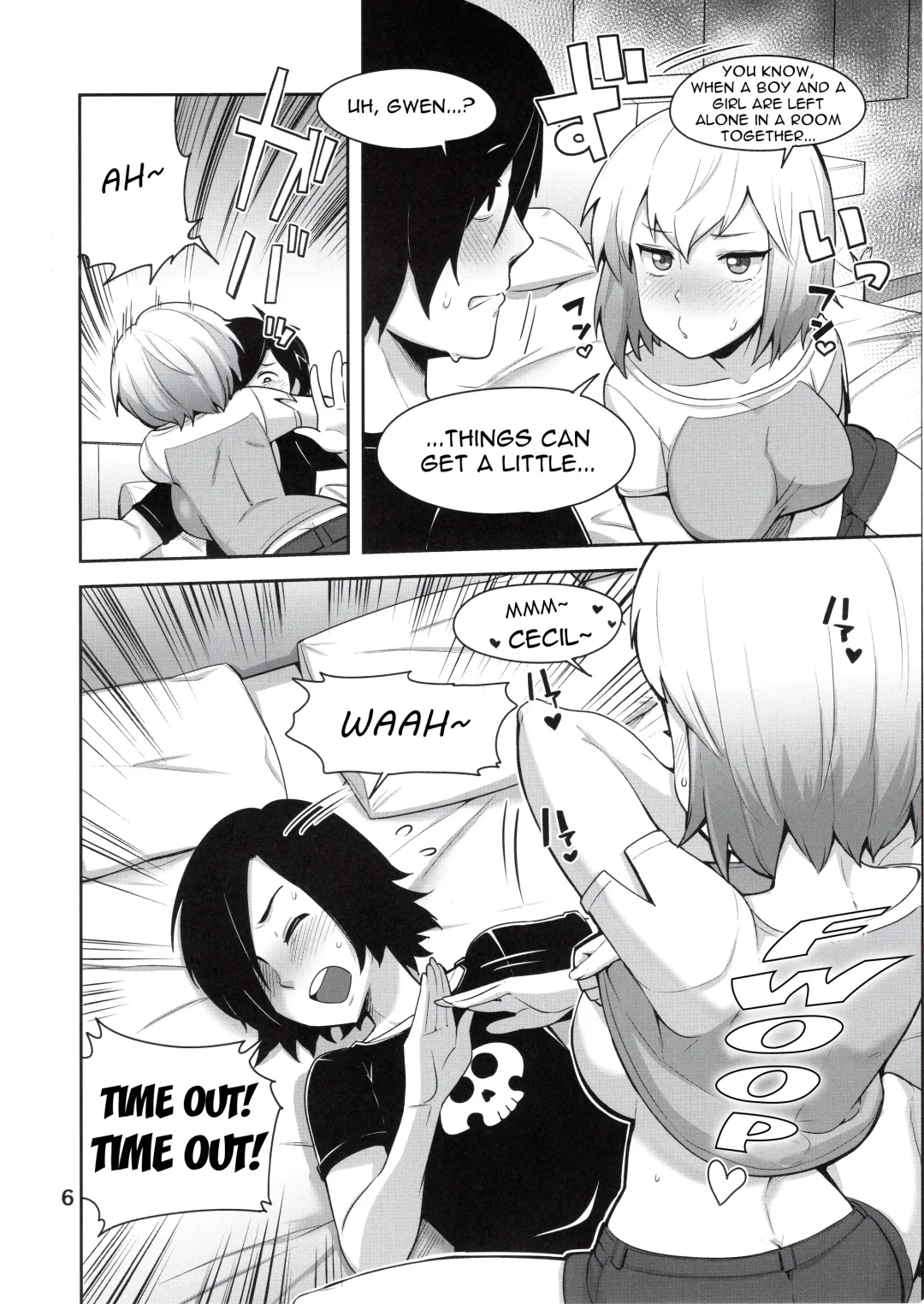 [Bowieknife] Gwenpool (Watashi tachi Icya-Love Shimashita) | Gwenpool Fhentai - Page 6