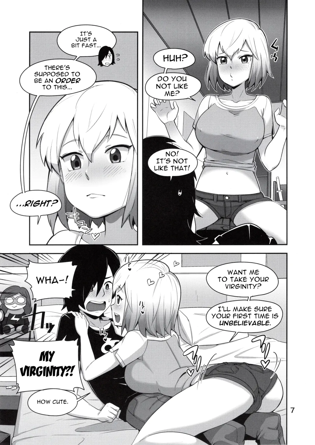 [Bowieknife] Gwenpool (Watashi tachi Icya-Love Shimashita) | Gwenpool Fhentai - Page 7