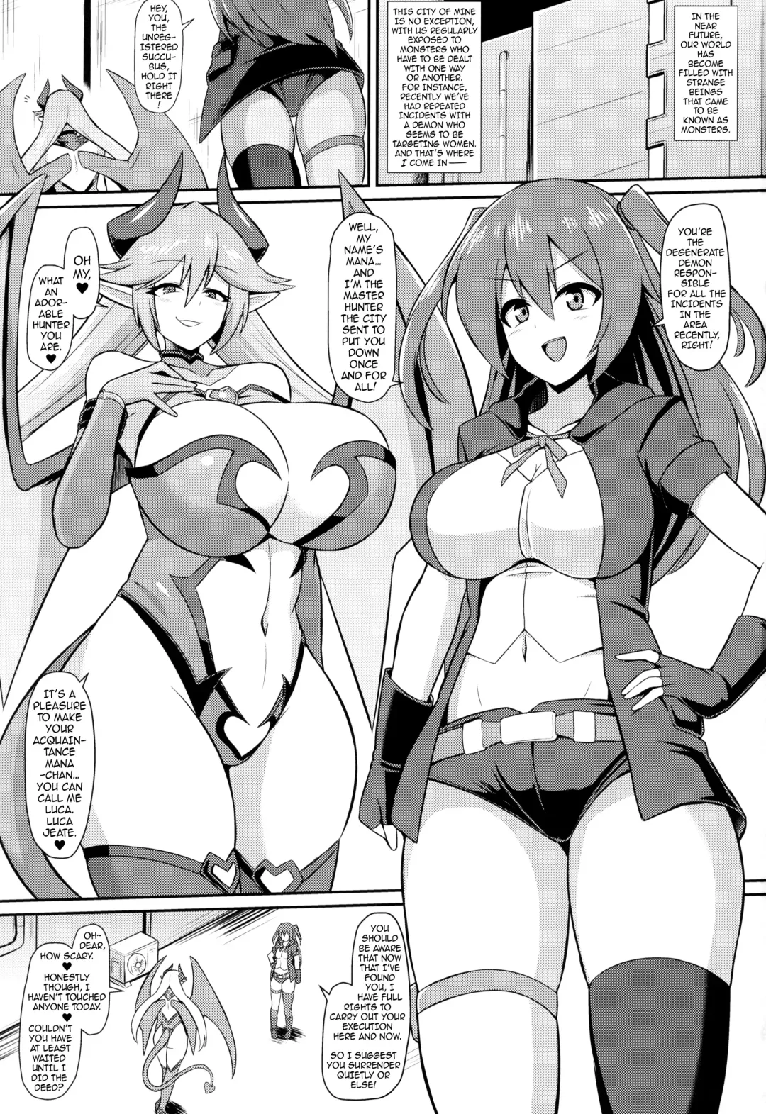 [Ikameshi] Les Inma no Inmon Kairaku Choukyou | A Lesbian Succubus's Lust Crest Pleasure Training Fhentai - Page 2
