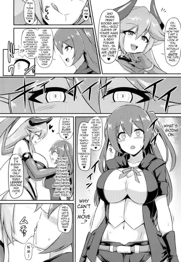 [Ikameshi] Les Inma no Inmon Kairaku Choukyou | A Lesbian Succubus's Lust Crest Pleasure Training Fhentai - Page 3