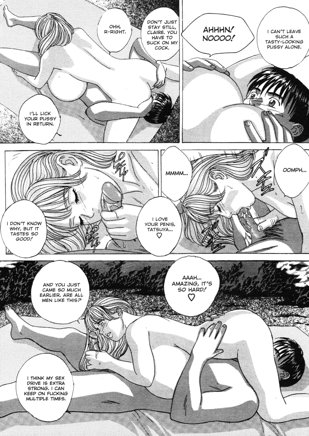 [Nishimaki Tohru] Blue Eyes Vol.4 (decensored) Fhentai - Page 129