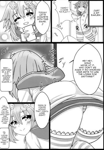 [Dura] Tomodachi Ijou Koibito Miman no Neptune to Ecchi Shichau Hon Fhentai - Page 3