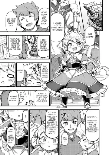 [Jingai Modoki] Kishi Danchou wa Amaetai Fhentai - Page 4