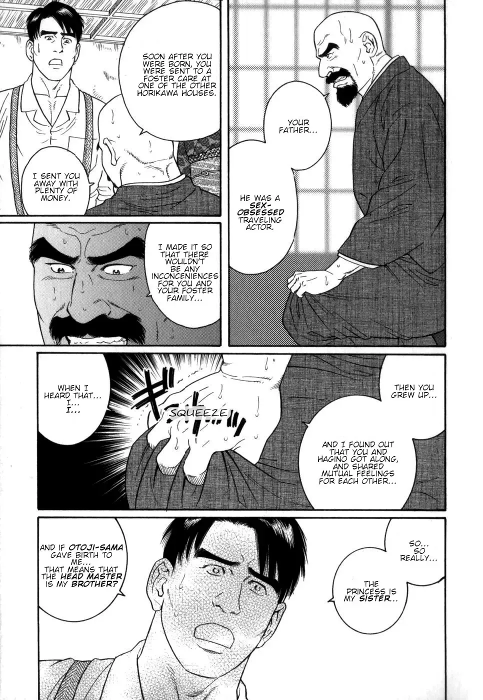 [Tagame Gengoroh] Gedou no Ie Chuukan | House of Brutes Vol. 2 Ch. 5 Fhentai - Page 13