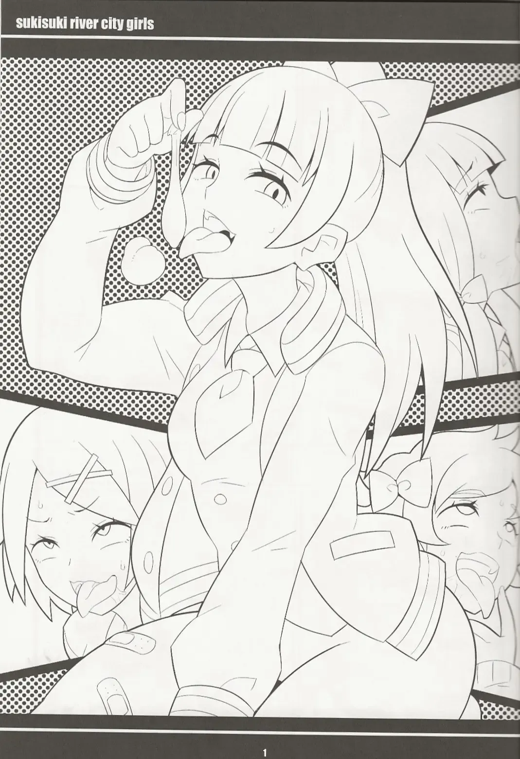 [Yuuno] Suki Suki River City Girls Fhentai - Page 2