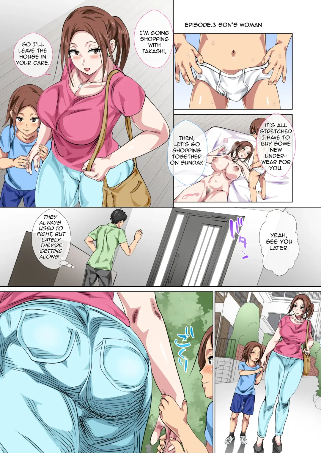 [Spices] Okorinbo Mama no Amayakashi Sex de Furyou Musuko ga Kousei Shita Hanashi | Rehabilitation of Delinquent Son by Short-tempered Mother's Sweet Lovemaking Fhentai - Page 51