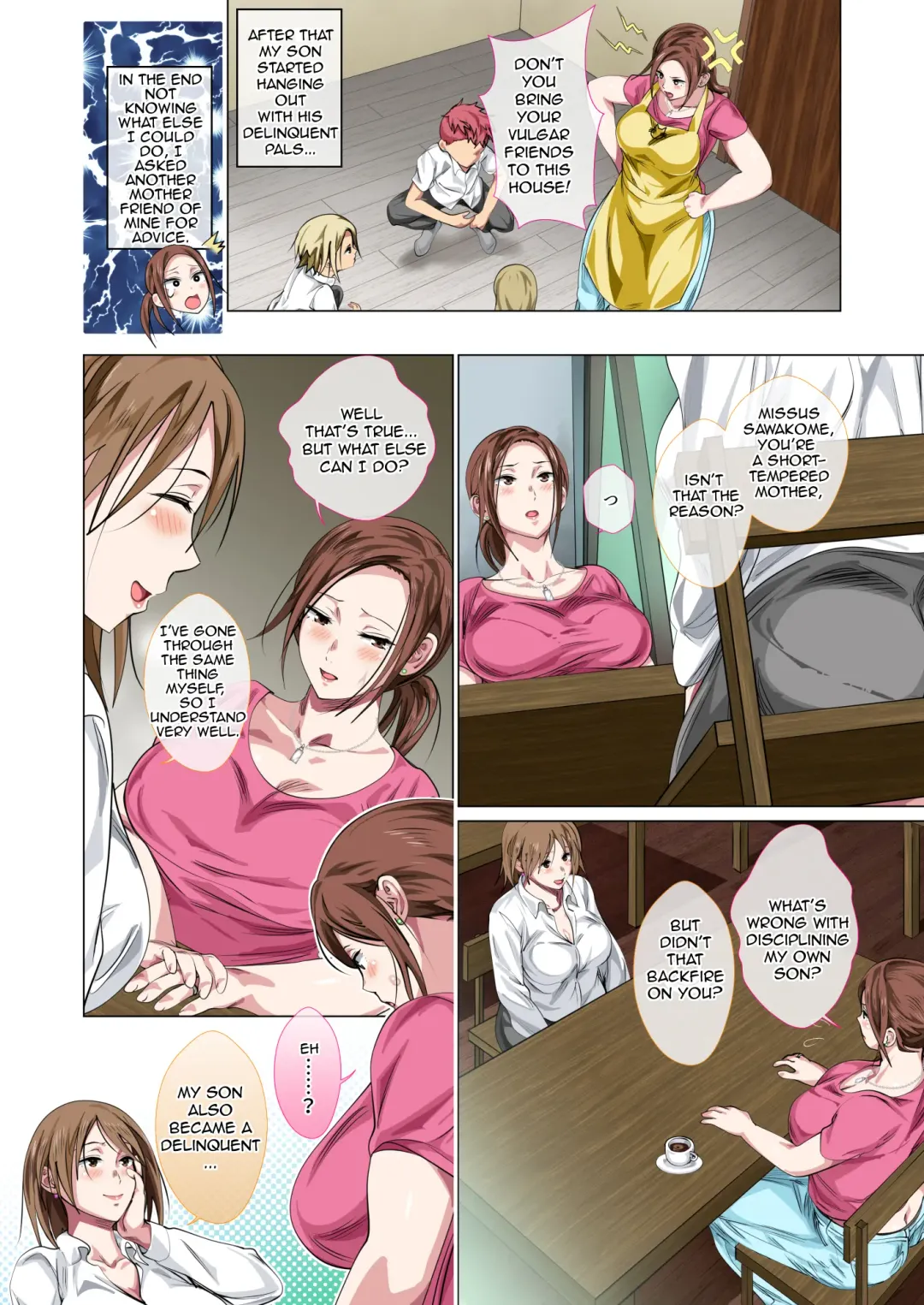 [Spices] Okorinbo Mama no Amayakashi Sex de Furyou Musuko ga Kousei Shita Hanashi | Rehabilitation of Delinquent Son by Short-tempered Mother's Sweet Lovemaking Fhentai - Page 6
