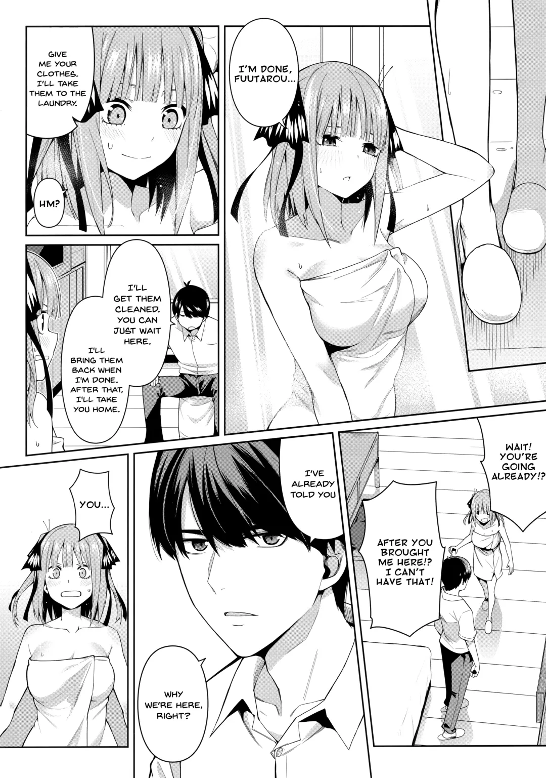 [4why - Chicke Iii] Nibun no Yuudou | Half Seduction Fhentai - Page 11