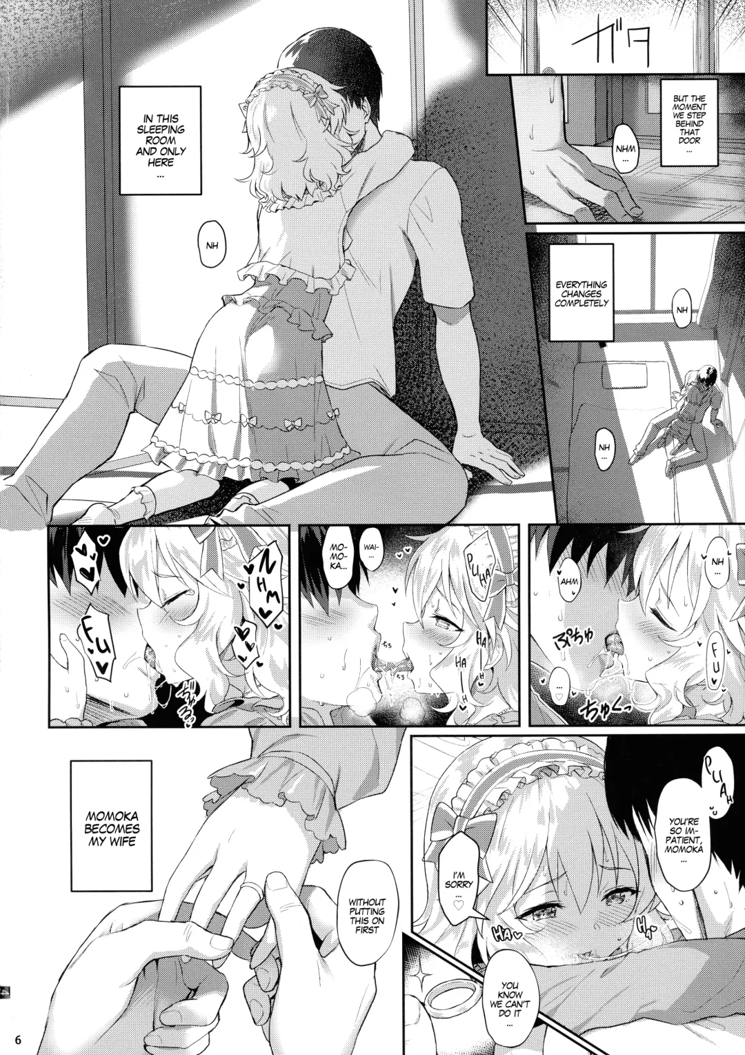 [Kinnotama] Momoka Yoitsuma | Sweet Wife Momoka Fhentai - Page 6