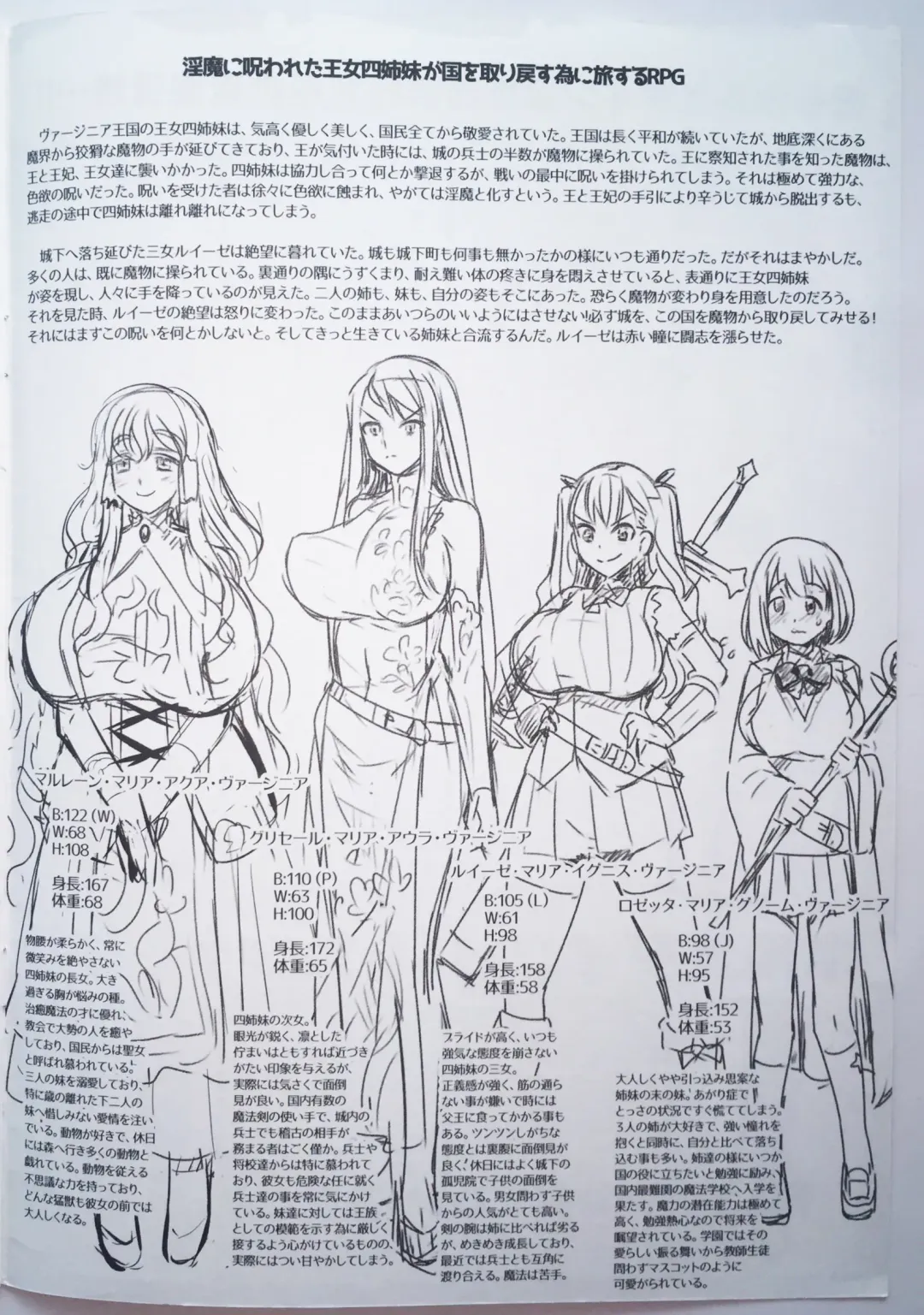 [Nanashi] Warera Holstein Oujo Yonshimai Kyuukyoku no Hentai Seigi...!! Holstein Battle Fuck!! Chotto Are na Ero RPG Settei toka Fhentai - Page 2