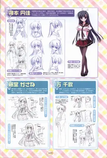 Hoshizora e Kakaru Hashi Visual Fanbook Fhentai - Page 119