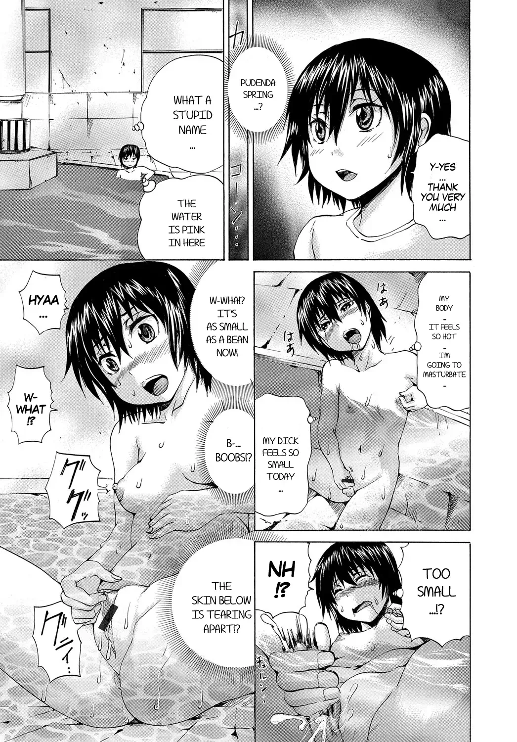 [Wakamiya Santa] The Case of DC Turning Into JC/The Case of a Middle School Boy Turning Into a Middle School Girl Fhentai - Page 3