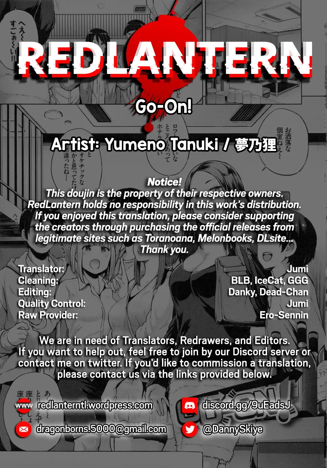 [Yumeno Tanuki] Go-On! Fhentai - Page 35