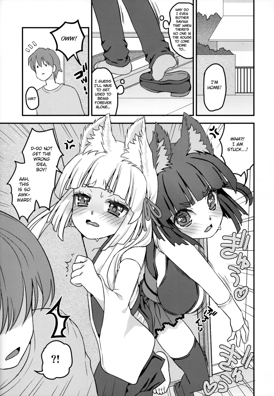 [Suzune Rai] Noja Loli Babaa Kitsune-sama Double Paizuri Fhentai - Page 5