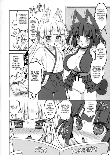 [Suzune Rai] Noja Loli Babaa Kitsune-sama Double Paizuri Fhentai - Page 6