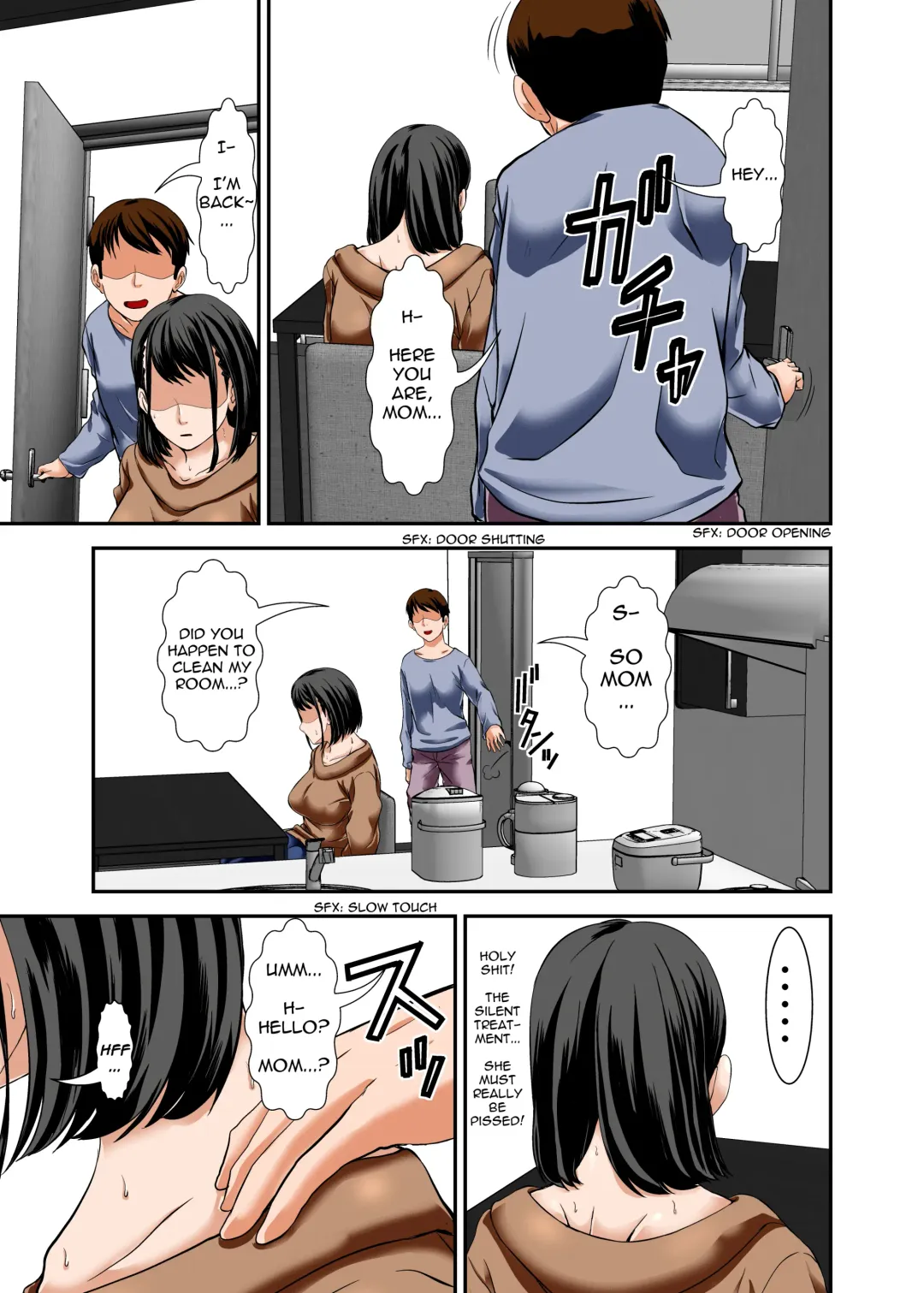 [Hoyoyo] Kaa-san ga Kossori Ore no Biyaku o Nonde Katte ni Hatsujou Shita Sugata ga Ero Kattanode | My Mom Snuck In, Drank My Love Potion Without Asking, Went Into Horny Mode, and the Sheer Sexiness Led To... Fhentai - Page 10