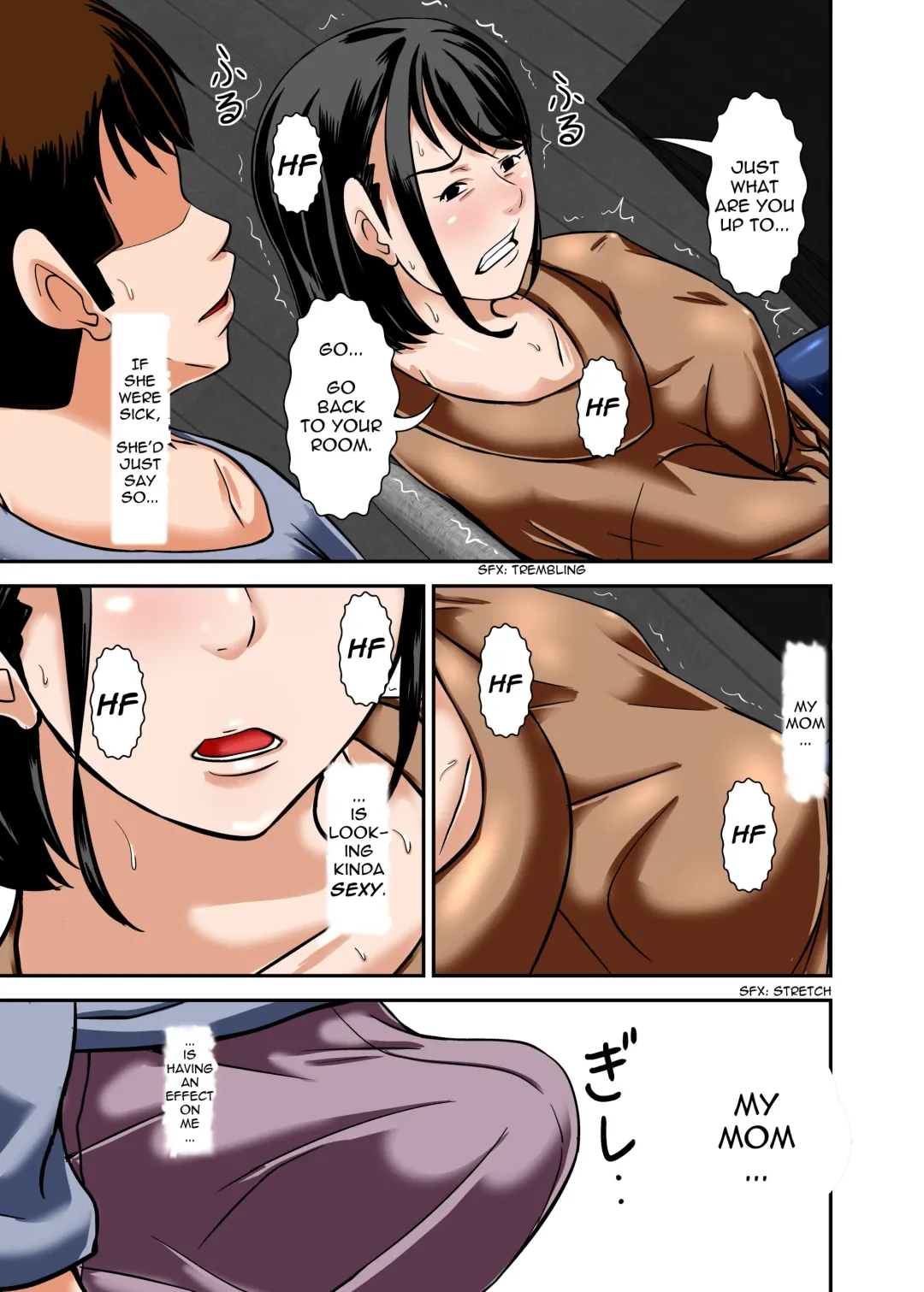 [Hoyoyo] Kaa-san ga Kossori Ore no Biyaku o Nonde Katte ni Hatsujou Shita Sugata ga Ero Kattanode | My Mom Snuck In, Drank My Love Potion Without Asking, Went Into Horny Mode, and the Sheer Sexiness Led To... Fhentai - Page 14