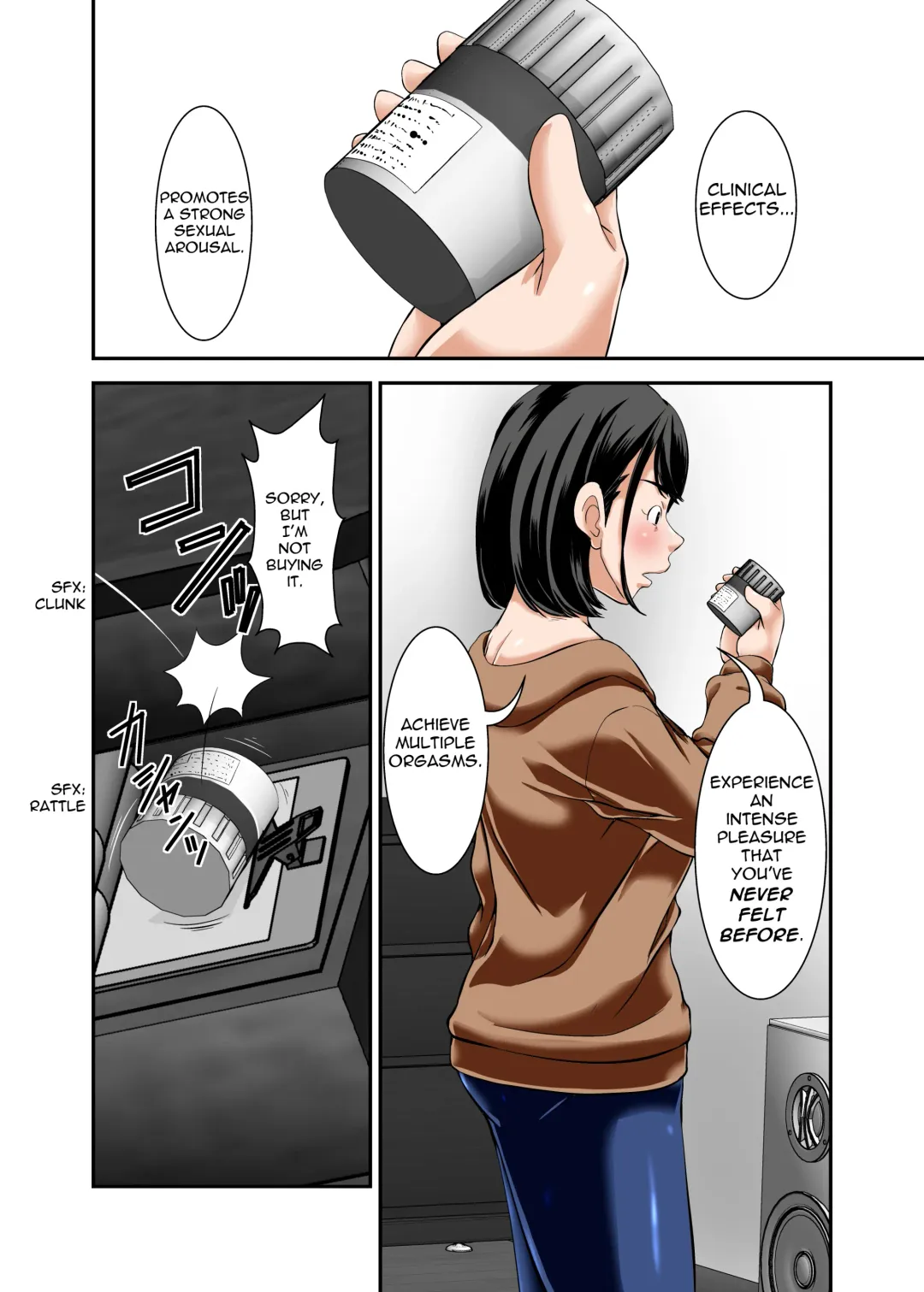 [Hoyoyo] Kaa-san ga Kossori Ore no Biyaku o Nonde Katte ni Hatsujou Shita Sugata ga Ero Kattanode | My Mom Snuck In, Drank My Love Potion Without Asking, Went Into Horny Mode, and the Sheer Sexiness Led To... Fhentai - Page 5