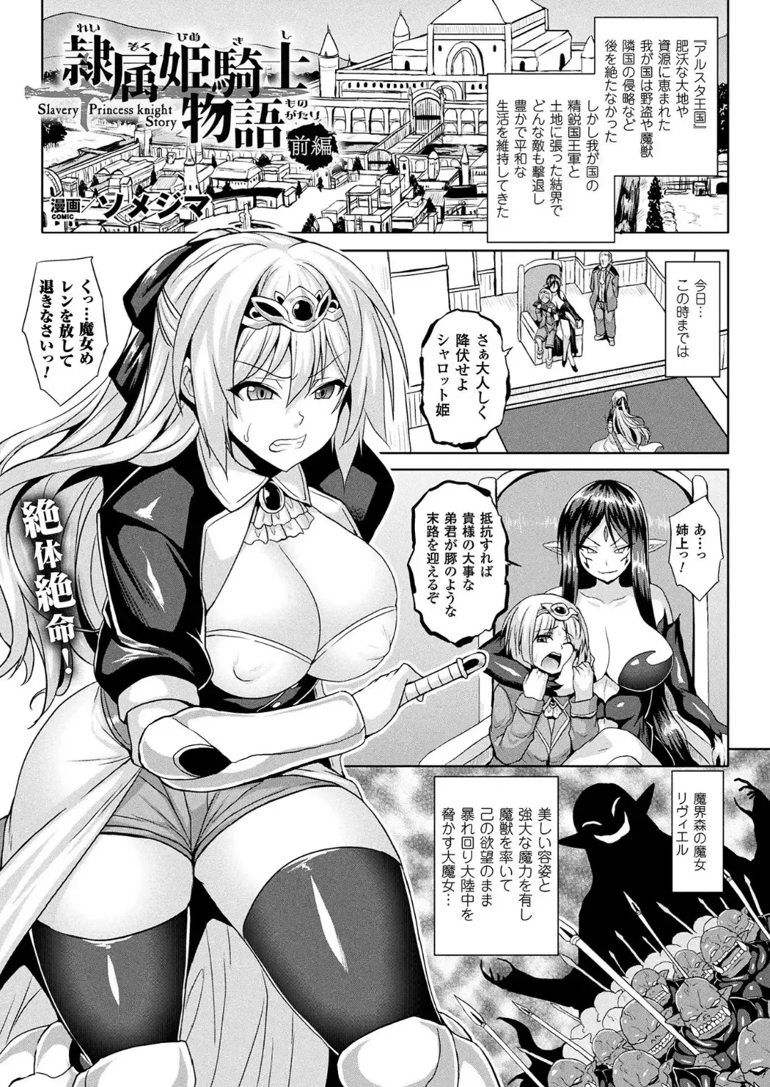 [Somejima] Reizoku hime kishi monogatari Fhentai - Page 1