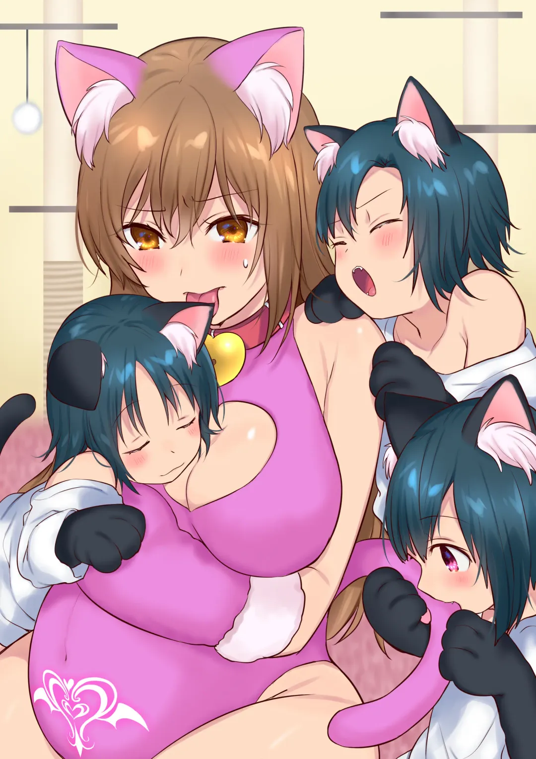 [Hiiragi Popura] Akuma no Aigan Pet ~Zetsubou no Mesu-ka Seisai!!~ | Transformed into the Devil's Desperate Pet Bitch!! Fhentai - Page 35