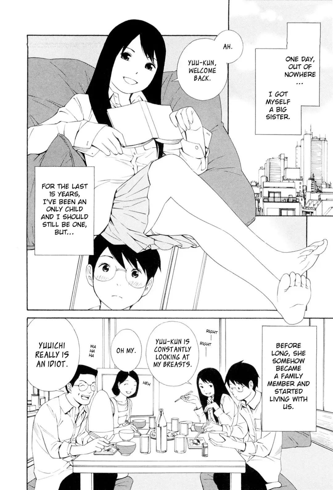 [Yoshitomi Akihito] Hen na Nee-san Ep 8 Fhentai - Page 2