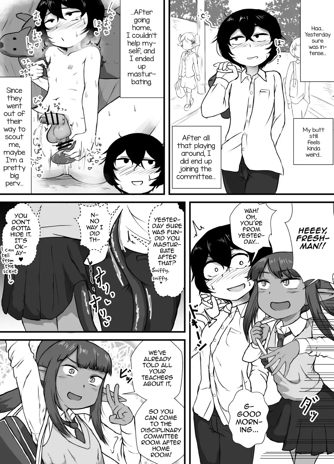 [Ie Gami] Danshi no Fuuki wa Danshi ga Mamoru! Fhentai - Page 12