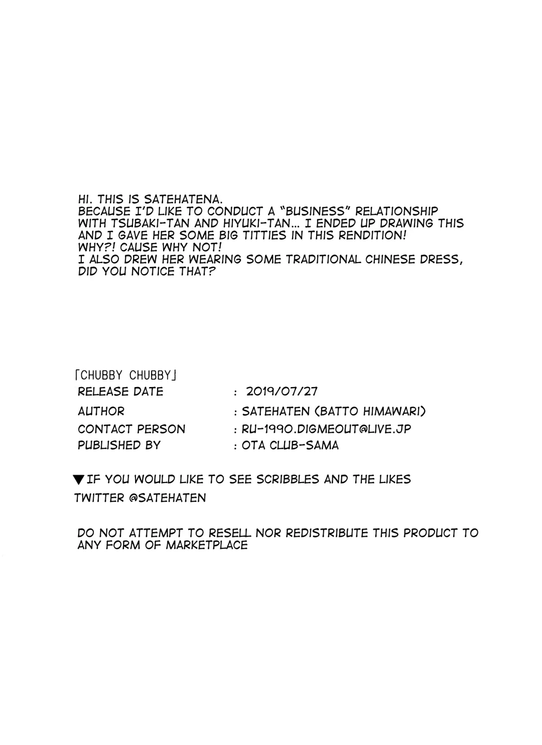 [Satehaten] CHUBBY CHUBBY Fhentai - Page 9