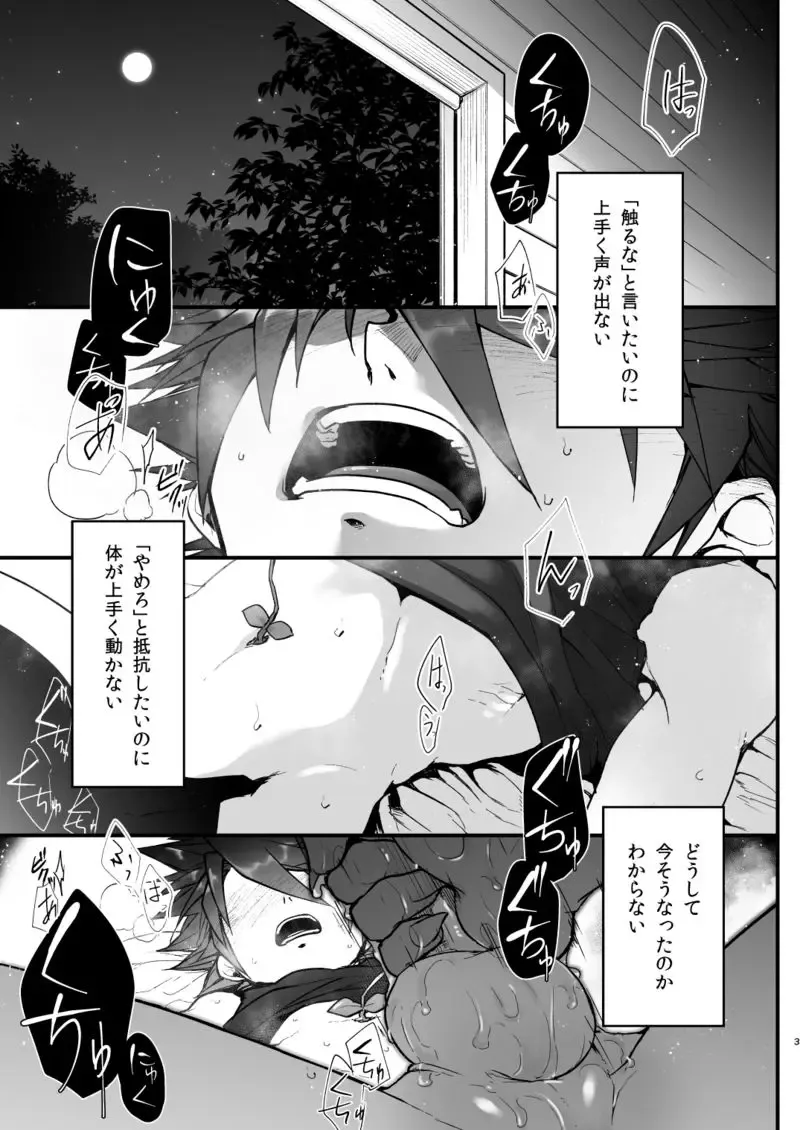 [Huminari Kazu] Miseitsuu Danshi wa Musei ni Itaru Yume o Miru ka Fhentai - Page 4