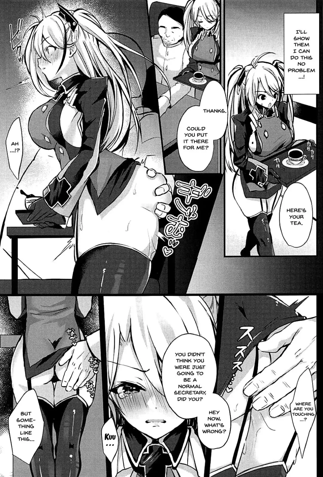 [Yuzuri Ai] EINE FALLE -Prinz Eugen- Fhentai - Page 4