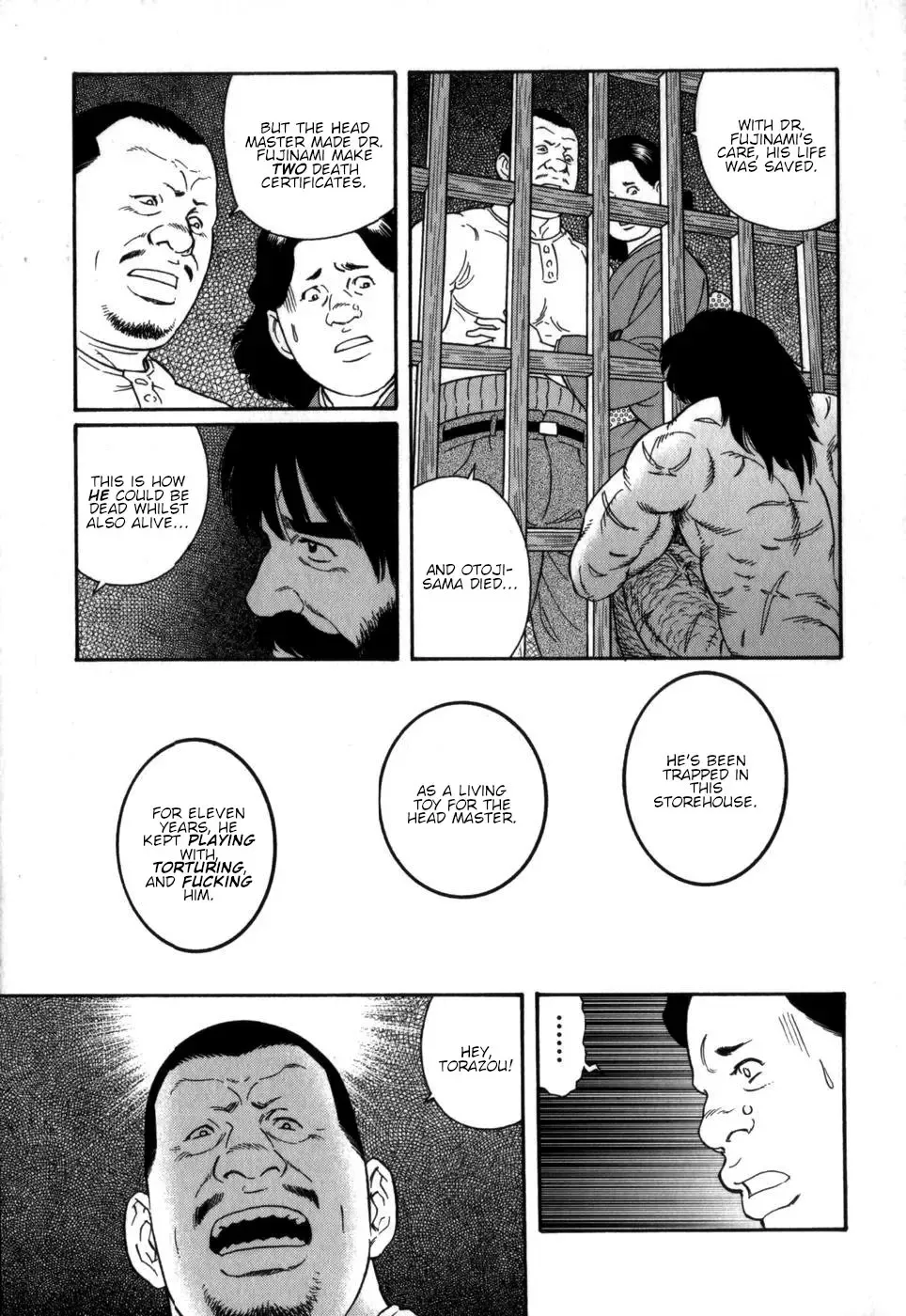 [Tagame Gengoroh] Gedou no Ie Chuukan | House of Brutes Vol. 2 Ch. 7 Fhentai - Page 31