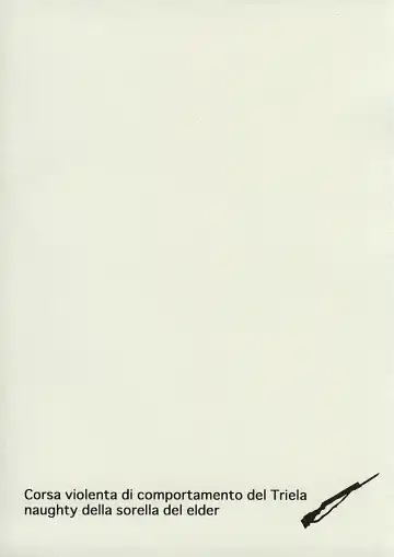 [Kagetora - Shoryutei Enraku] Corsa violenta di comportamento del Triela naughty della sorella del elder Fhentai - Page 11