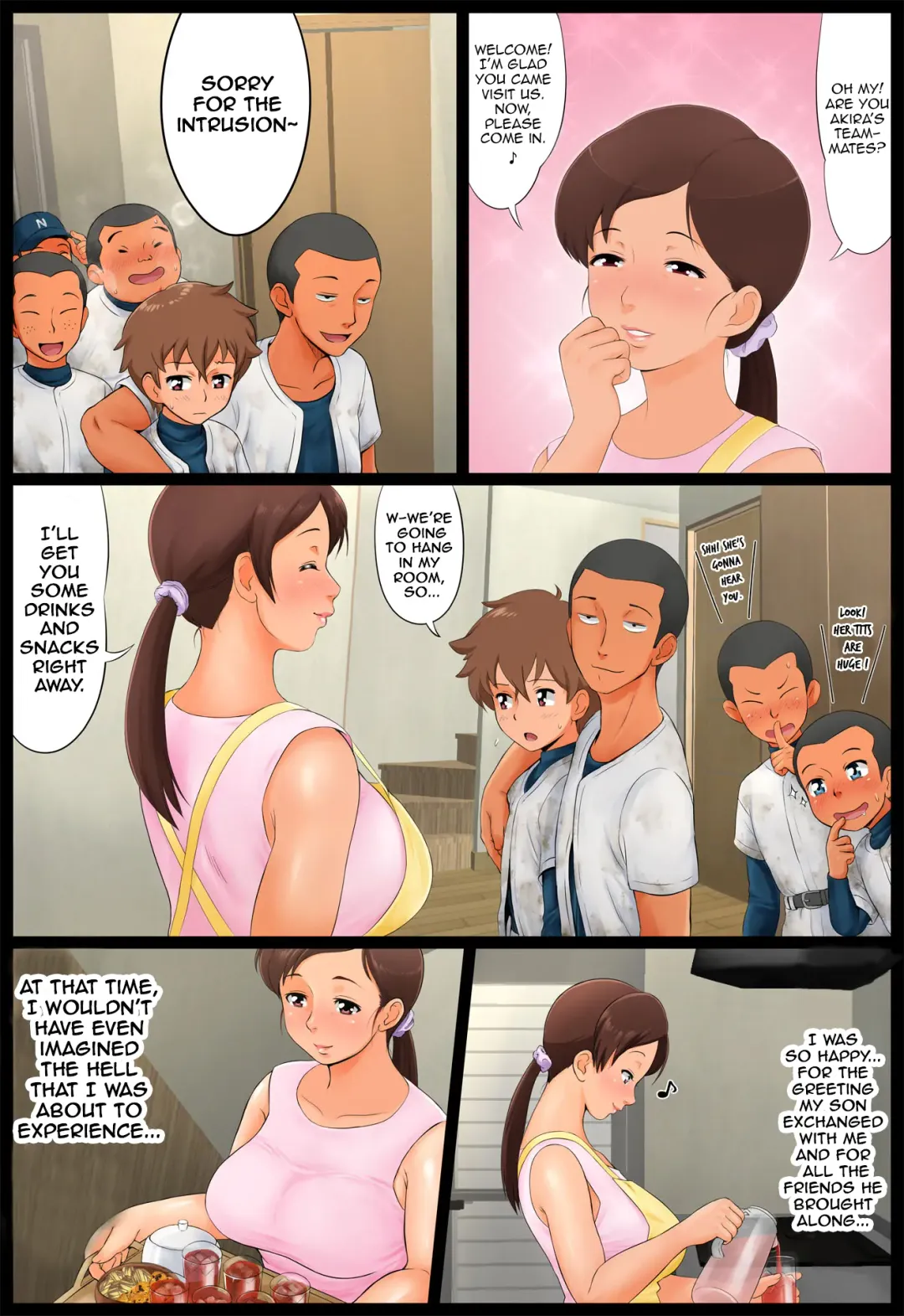 Musuko no Doukyuusei ni Nerawareta Hahaoya Fhentai - Page 7