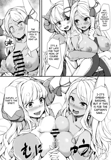 [Kosuke] Nemuranai Yoru no Onna Draph Beya | Sleepless Night at the Female Draph's Room Fhentai - Page 12