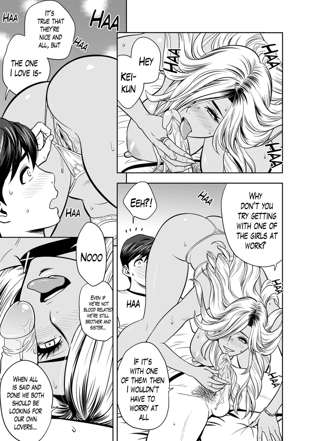 [Tatsunami Youtoku] Gal Ane Shachou to Harem Office ~SEX wa Gyoumu ni Fukumimasu ka?~ Fhentai - Page 23