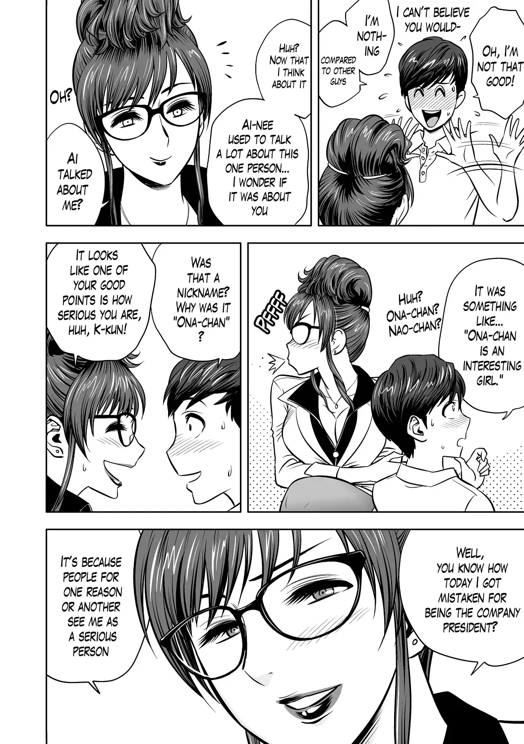 [Tatsunami Youtoku] Gal Ane Shachou to Harem Office ~SEX wa Gyoumu ni Fukumimasu ka?~ Fhentai - Page 40