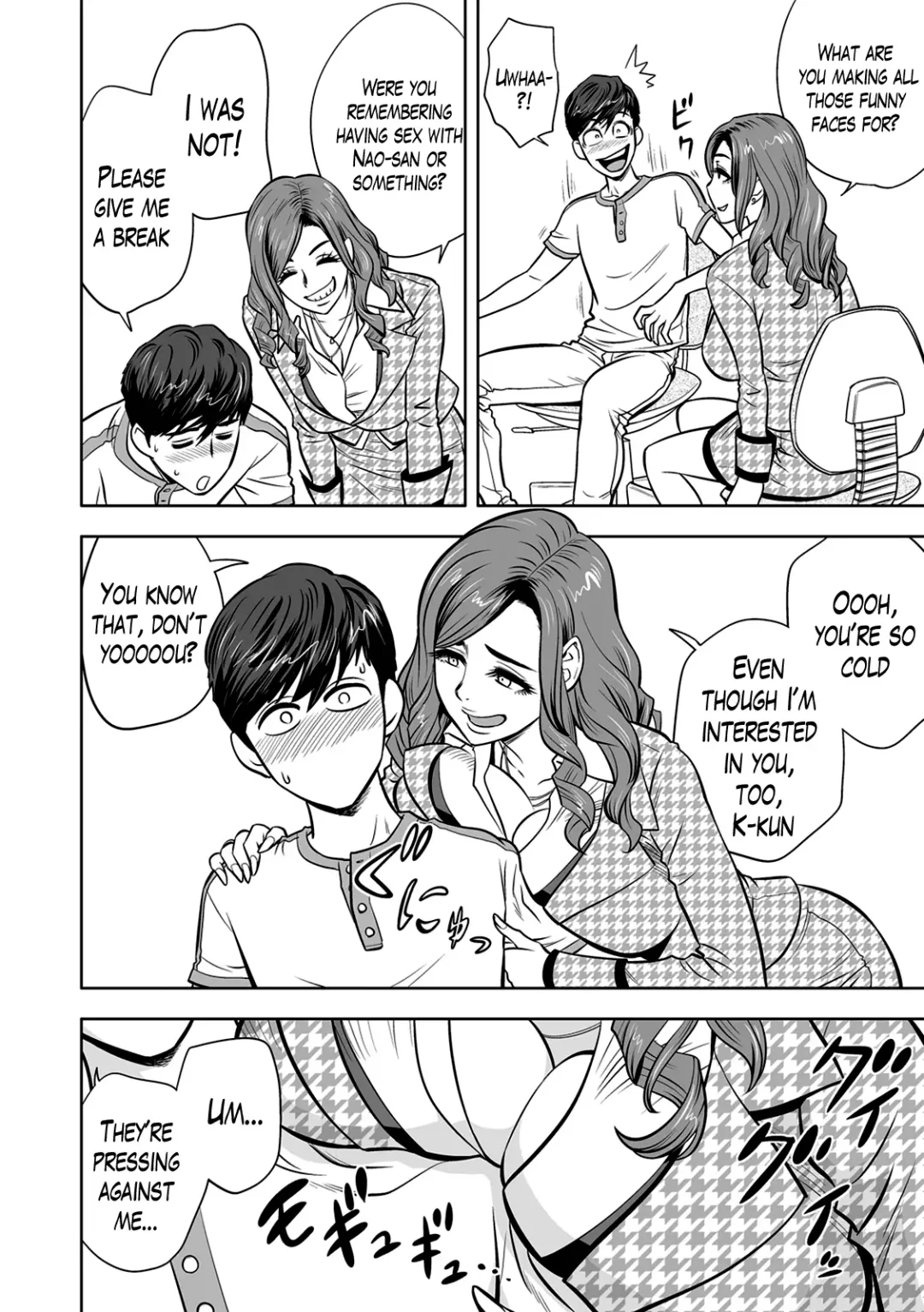 [Tatsunami Youtoku] Gal Ane Shachou to Harem Office ~SEX wa Gyoumu ni Fukumimasu ka?~ Fhentai - Page 56