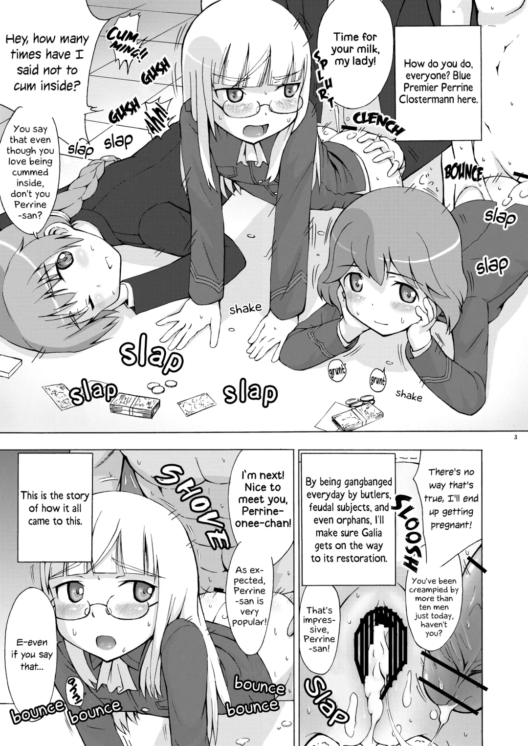 [Rurukichi - Sezan] Perrine-sanchi de Taihen Desu!! | Trouble of Perrine's Parcel!! Fhentai - Page 3