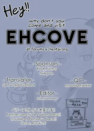 [Rurukichi - Sezan] Perrine-sanchi de Taihen Desu!! | Trouble of Perrine's Parcel!! Fhentai - Page 24